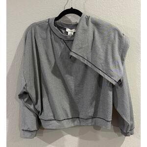 Urban Romantics Gray Striped Lounge Set Womens Medium